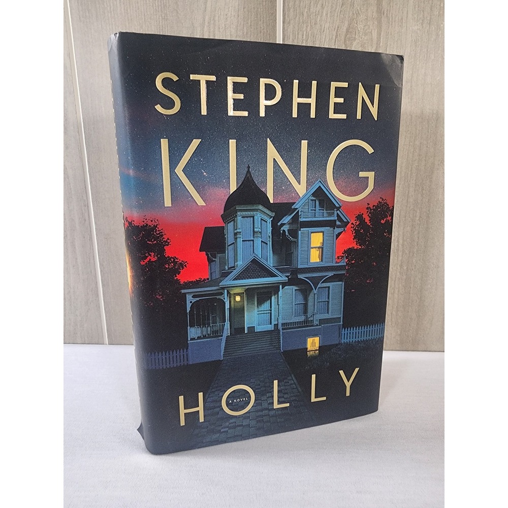 Stephen King Holly Hardcover Novel Thriller Mystery